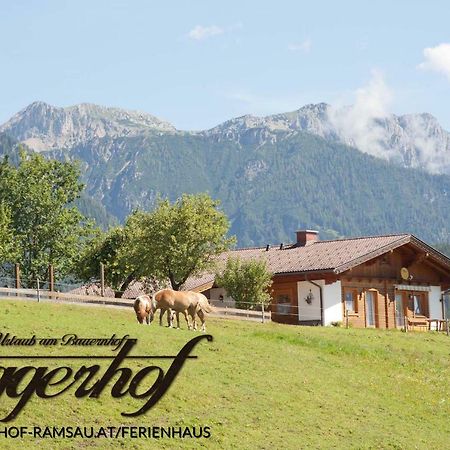Eggerhof - Ferienhaus Ramsau am Dachstein Dış mekan fotoğraf